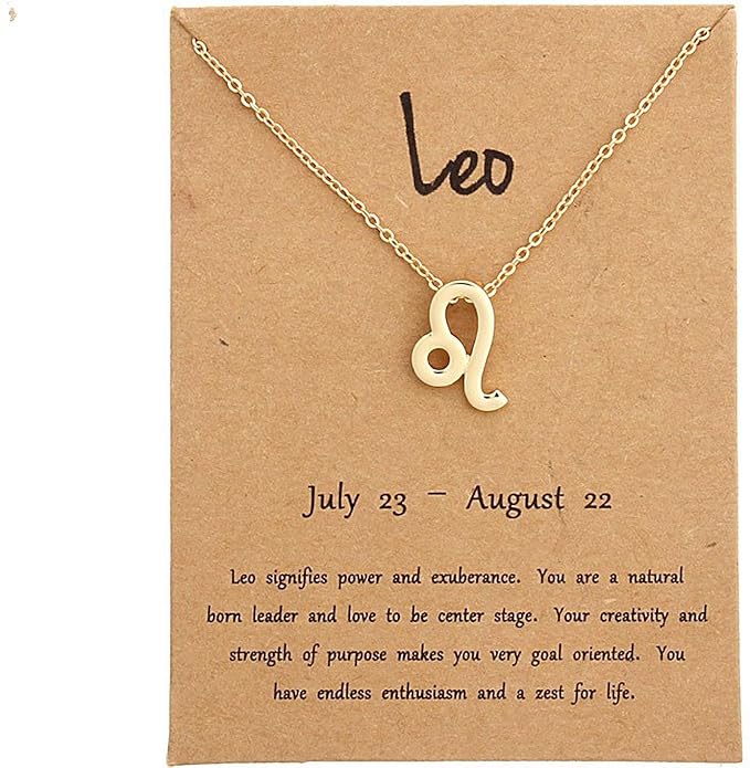 LEO Zodiac Necklace