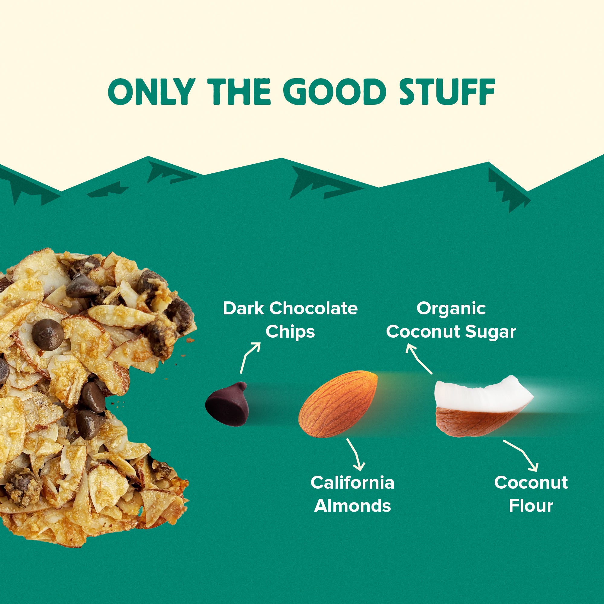 Coconut Almond Crunch - Pack of 3