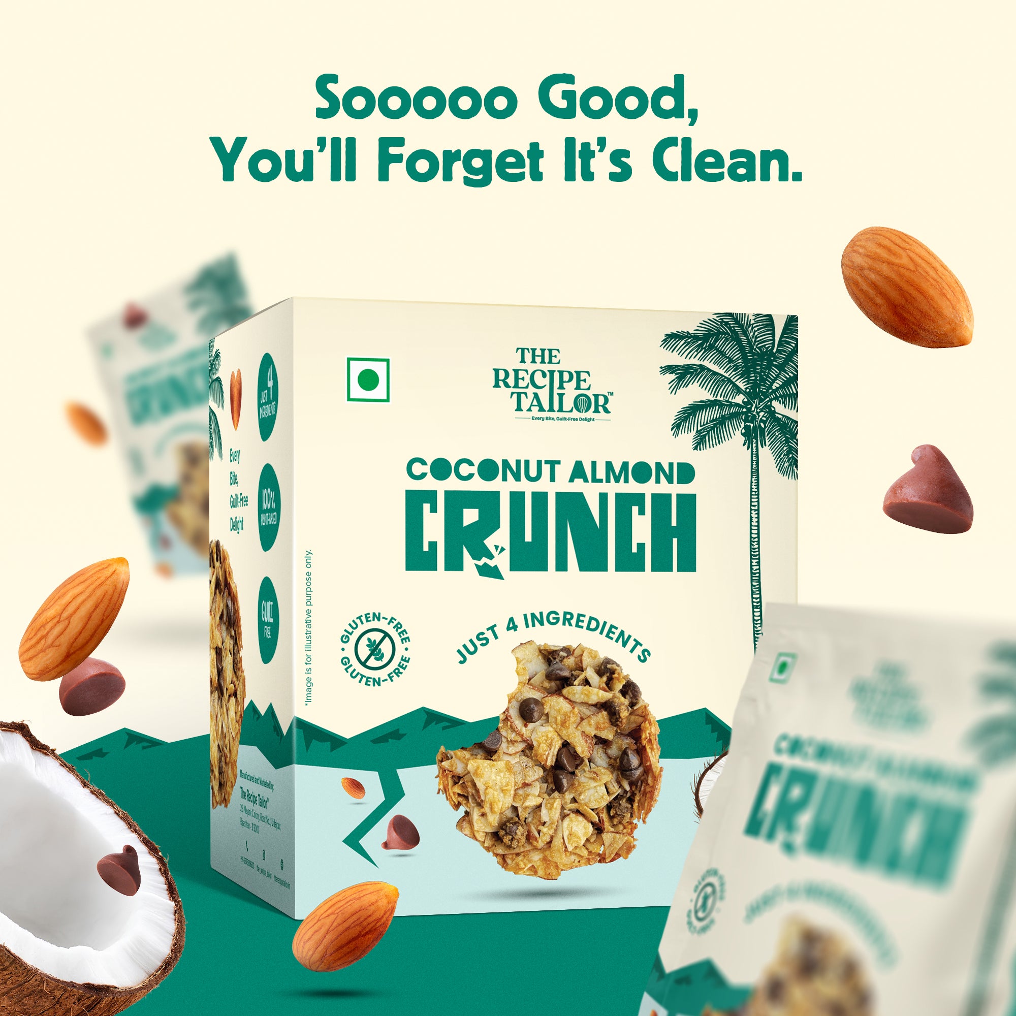 Coconut Almond Crunch - Pack of 3