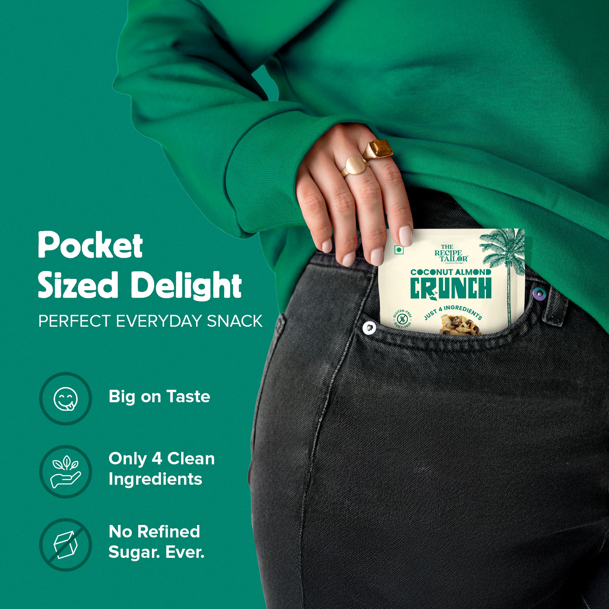 Coconut Almond Crunch - Pack of 3