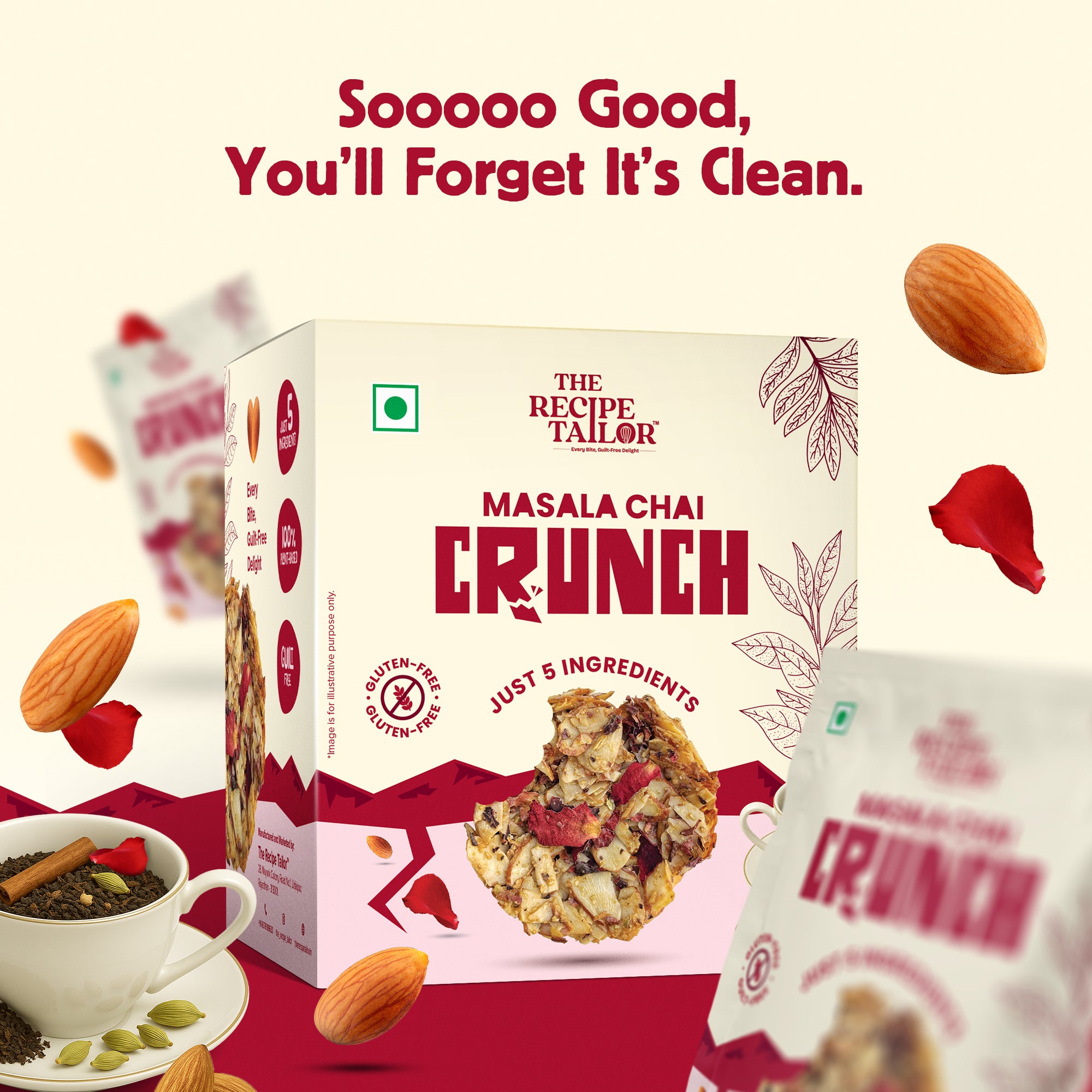 Masala Chai Crunch - Pack of 3