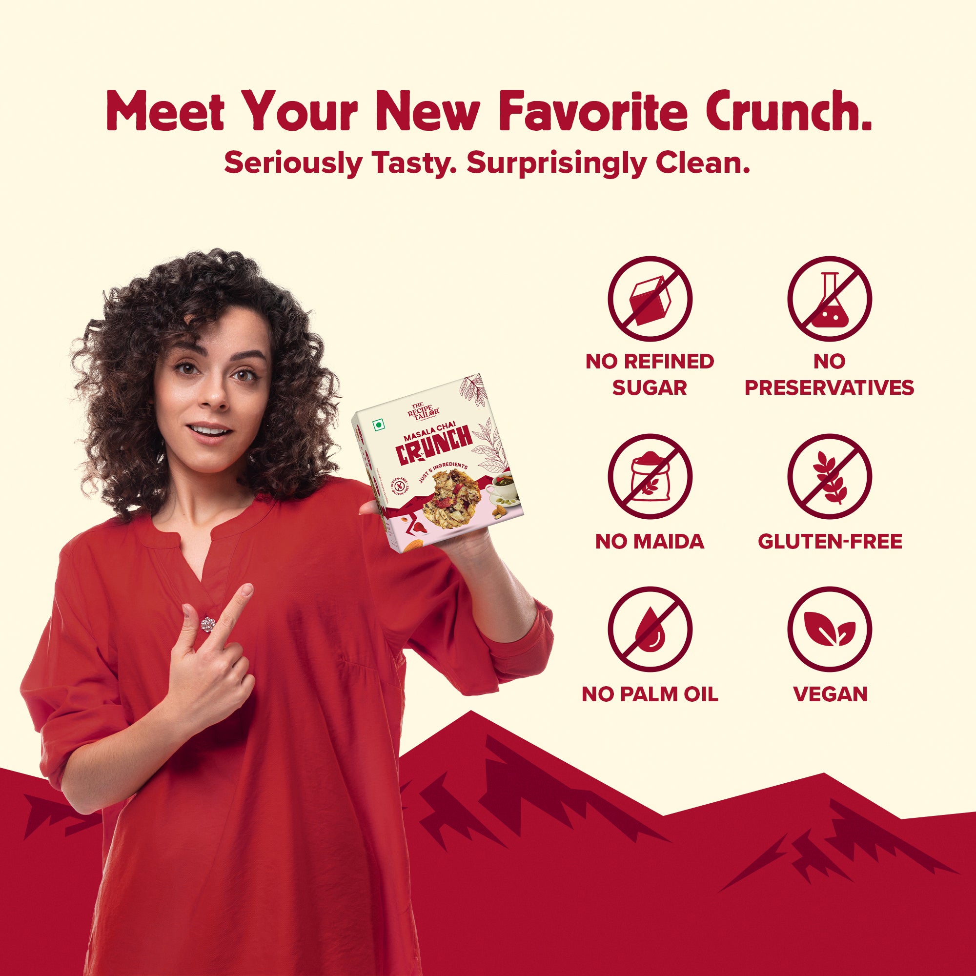 Masala Chai Crunch - Pack of 3