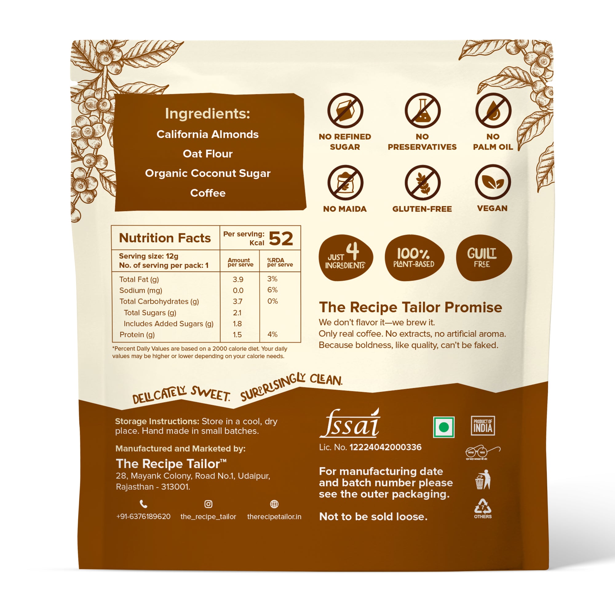 Coffee Almond Crunch - Pack of 3