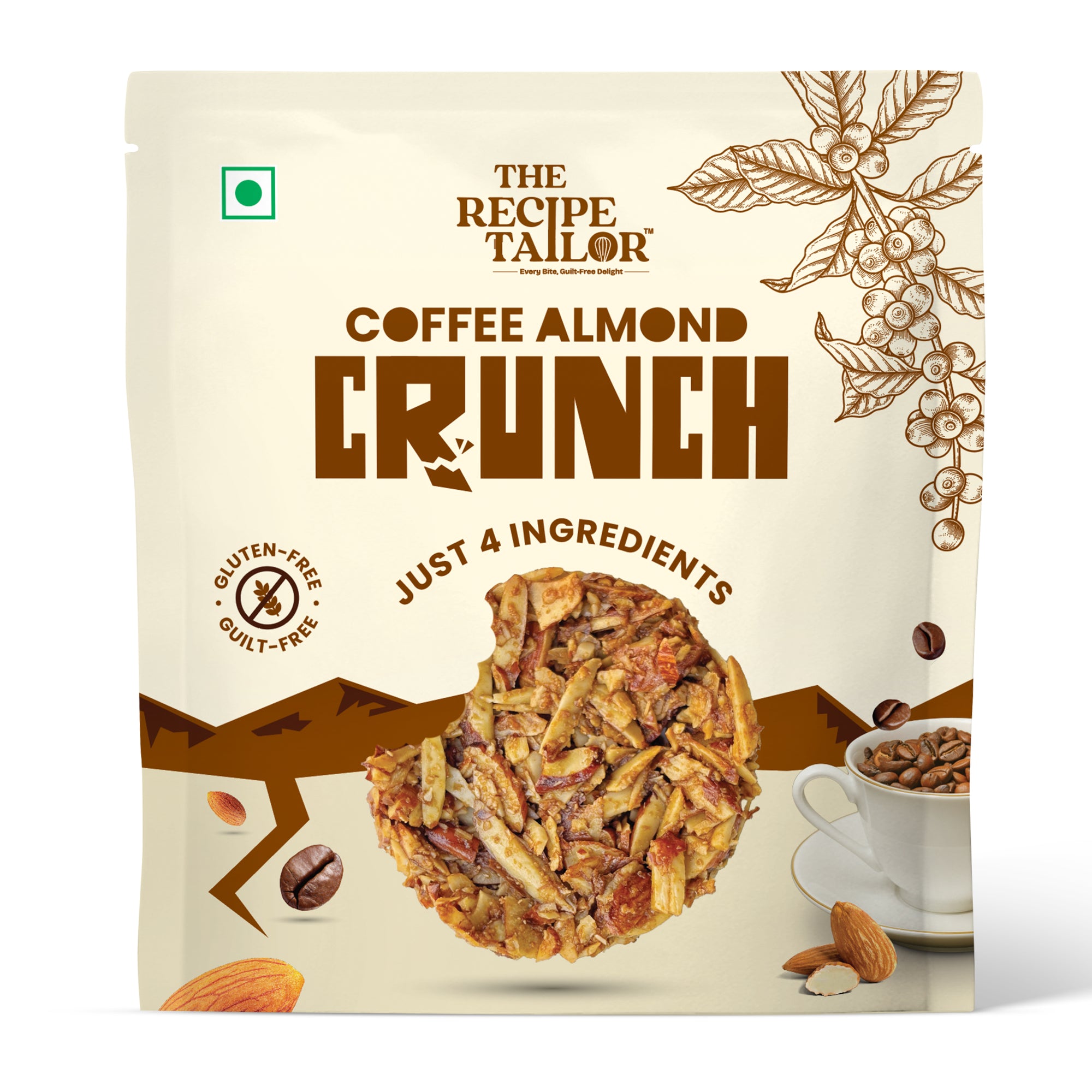 Coffee Almond Crunch - Pack of 3