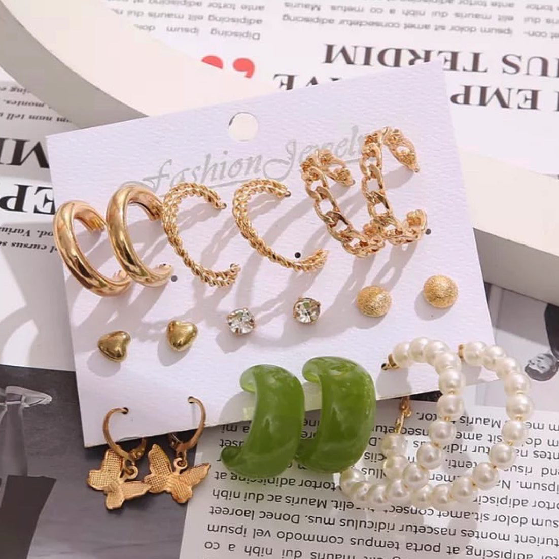 Brunchwear Earring Set