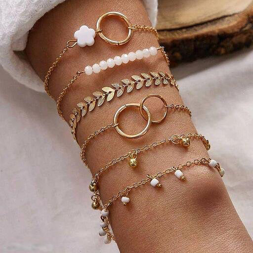 Stacked bracelet set
