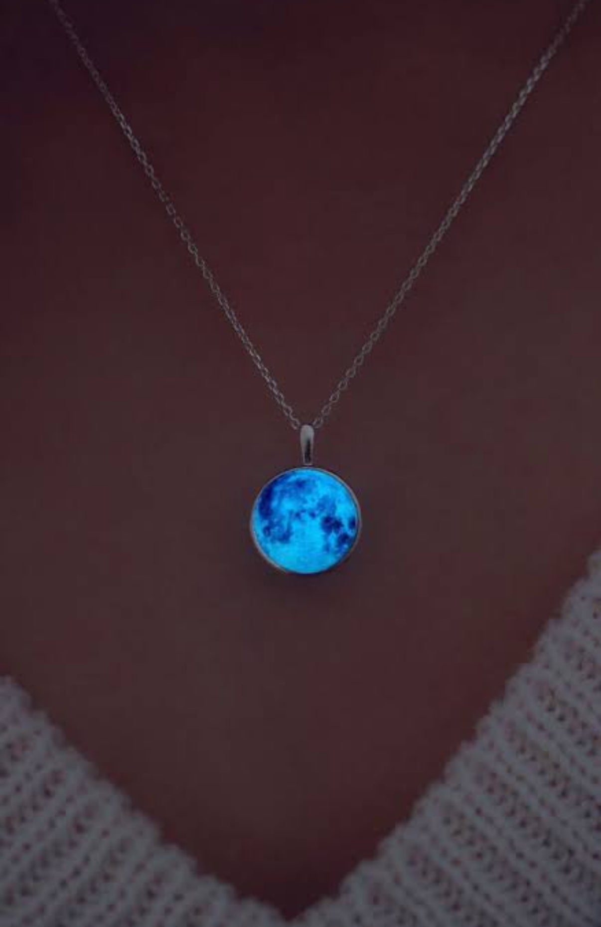 Glow in the dark necklace