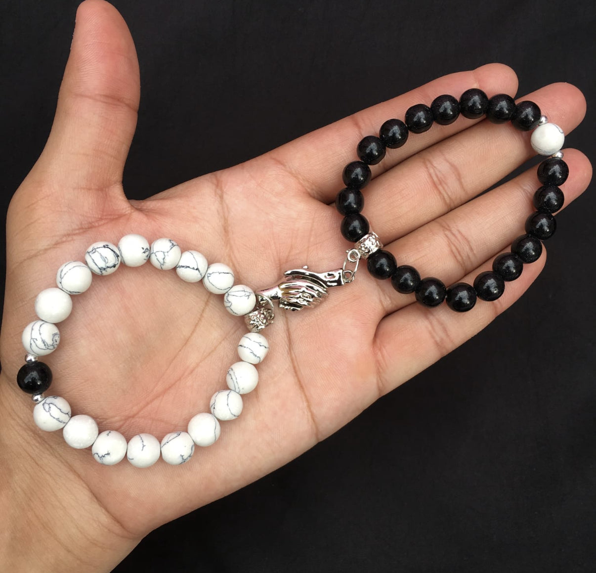 Dual Hand Necklace(Pair)