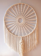 Macramé Sunburst Wall Hanging – Boho Statement Piece